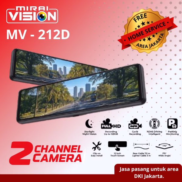 Dashcam Mirai MV-212D